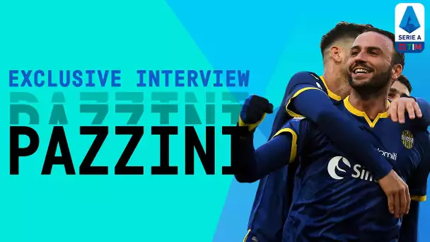 Giampaolo Pazzini | Hellas Verona's Star Striker | Exclusive Interview | Serie A TIM
