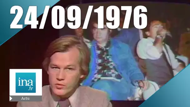 20h Antenne 2 du 24 septembre 1976 - Débat Ford/Carter aux USA | Archive INA