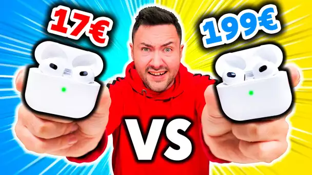 J'ai acheté des Faux AirPods 3 à 17€ ! (bluffant)