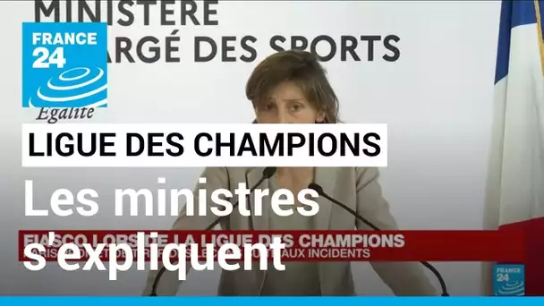 Replay : prise de parole des ministres français après les incidents au Stade de France