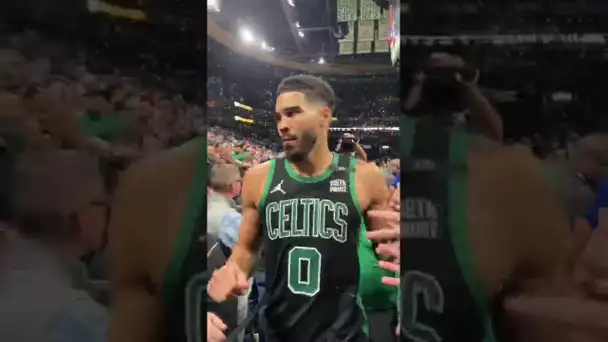 Jayson Tatum's Walk-Off After Epic Game