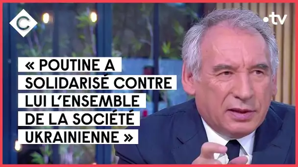 Russie : les sociétés françaises doivent-elles partir ?, avec François Bayrou- C à vous - 23/03/2022
