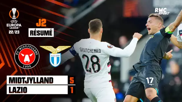 Résumé : Midtjylland 5-1 Lazio - Ligue Europa (J2)