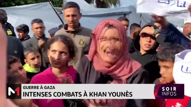 Guerre à Gaza : Intenses combats à Khan Younès