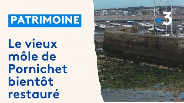 Le vieux môle de Pornichet bientôt restauré