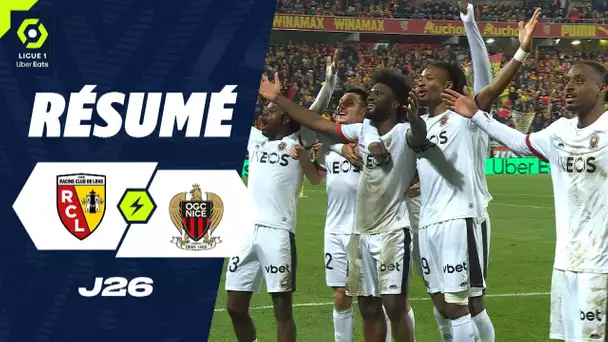 RC LENS - OGC NICE (1 - 3) - Résumé - (RCL - OGCN) / 2023-2024