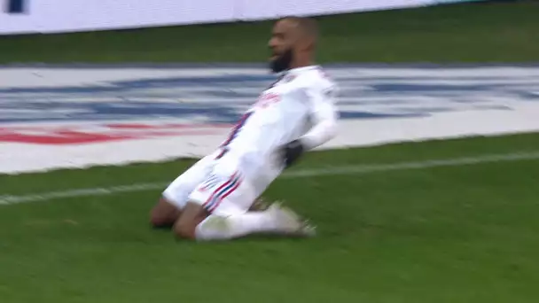 La reprise sans contrôle de Lacazette pour égaliser en fin de match !