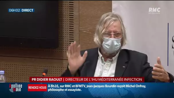 Selon Didier Raoult, le virus est aujourd'hui moins violent qu'au printemps