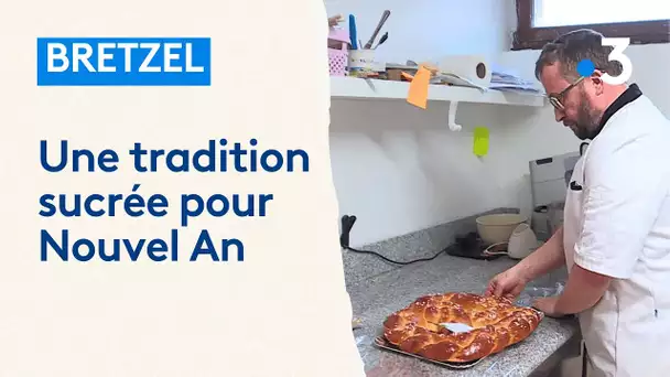 Un bretzel géant d'un kilo pour Nouvel An, une tradition bien alsacienne