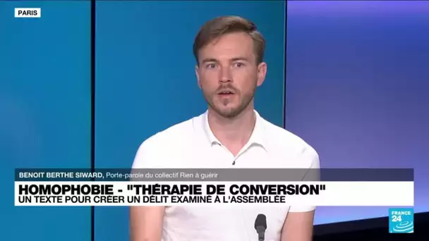 Homophobie : les députés débattent d'un texte spécifique contre les "thérapies de conversion"