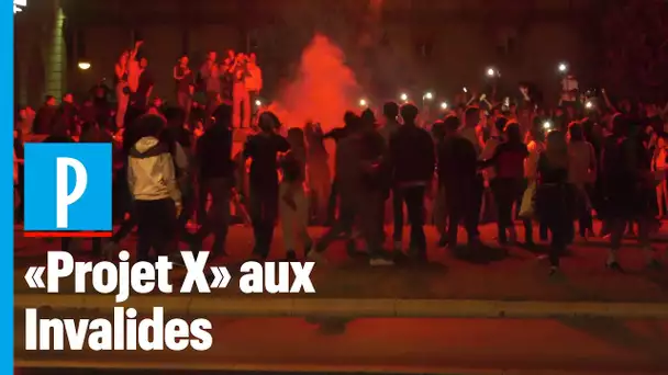 Une fête improvisée sur la pelouse des Invalides dégénère