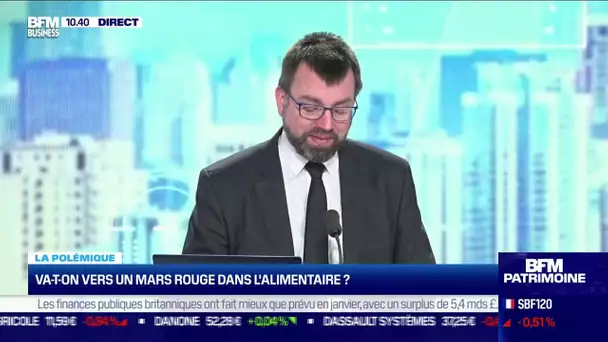 Nicolas Doze : Va-t-on vers un mars rouge dans l'alimentaire ?