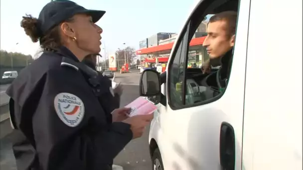 INTERCEPTION EN VOITURE "BANALISEE"