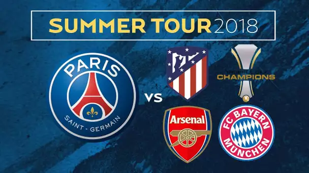 Paris Saint-Germain announce their Summer Tour in Asia