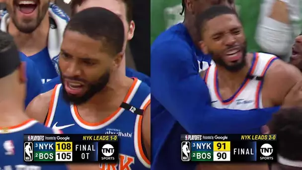 Knicks Completed Two 20-PT Comebacks In Boston!