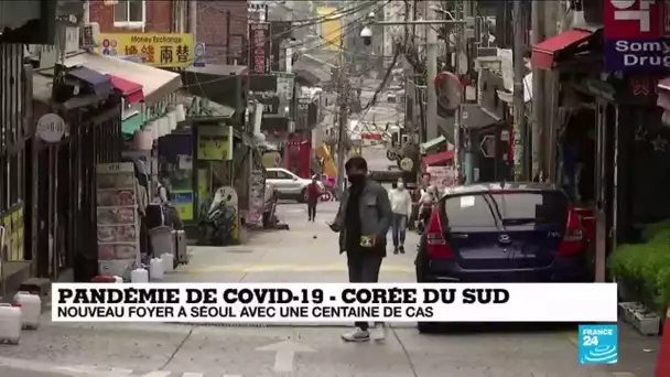 Covid-19 en Corée du Sud : nouveau foyer à Séoul avec une centaine de cas
