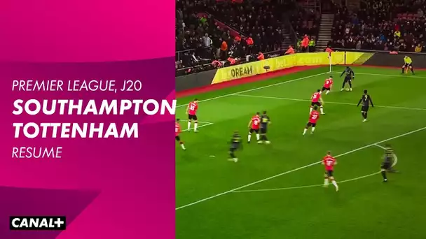 Les buts et le débrief Southampton / Tottenham - Premier League (J20)