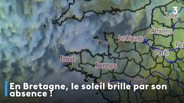 Meteo En Bretagne le soleil brille par son absence