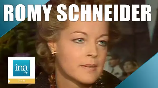 1982 : Romy Schneider, la dernière interview | Archive INA