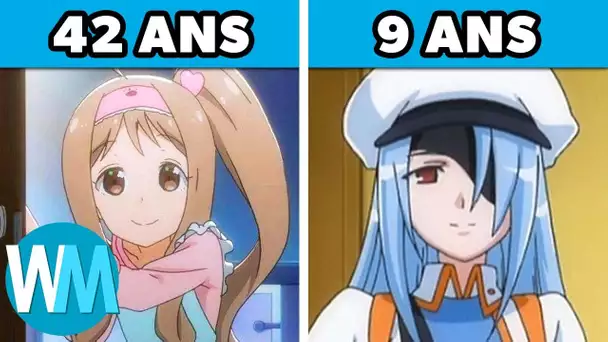 Top 10 des personnages d’anime qui ne font pas leur âge