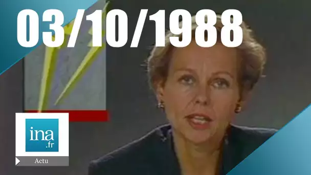 20h Antenne 2 du 03 octobre 1988 | Inondation à Nîmes | Archive INA