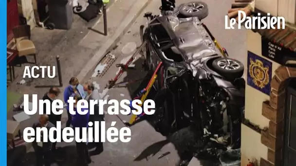 A Paris (17e), un chauffard percute une terrasse d'un bar, tuant une femme de 35 ans et faisant 6 bl
