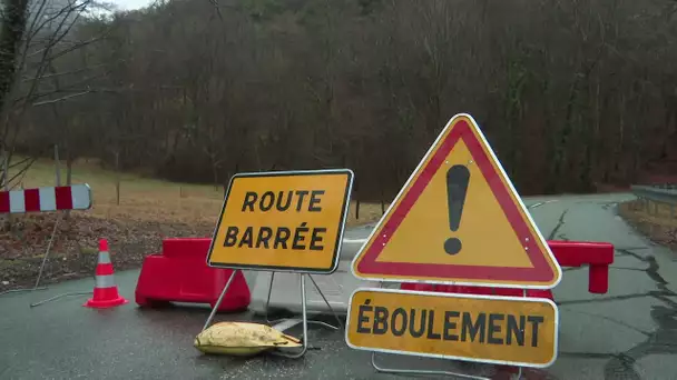 Les routes de l'Isère sous surveillance pour risque d'éboulement