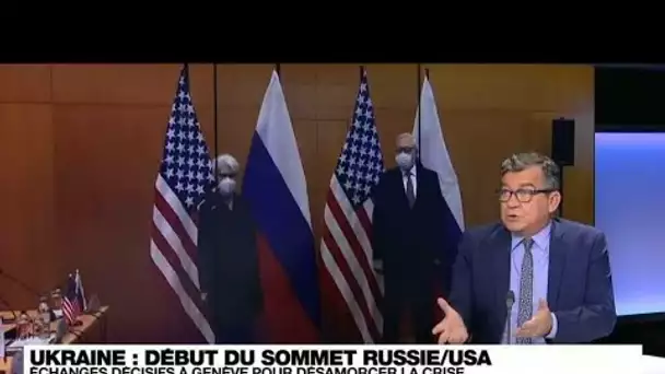 Sommet Russie/USA : des échanges décisifs pour désamorcer la crise en Ukraine • FRANCE 24