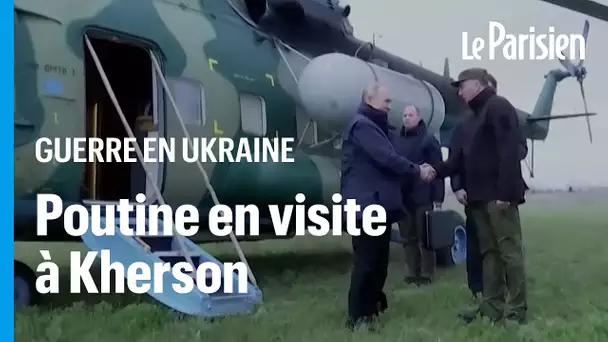 Ukraine : Poutine en visite dans les régions occupées de Kherson et de Luhansk