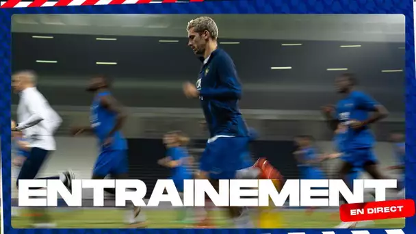 Les 15 premières minutes de l'entraînement des Bleus en direct (16h)