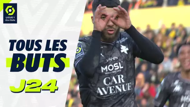 Tous les buts de la 24ème journée - Ligue 1 Uber Eats / 2023/2024