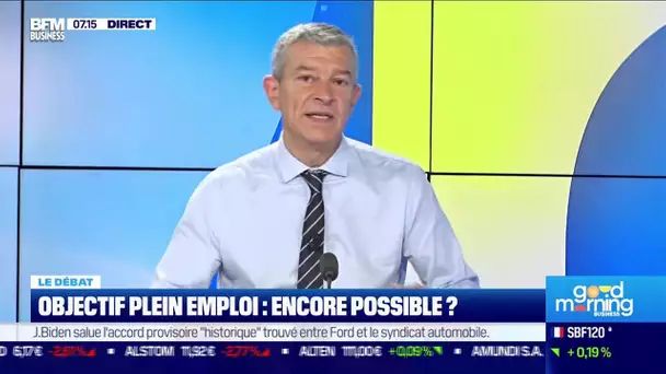 Nicolas Doze face à Jean-Marc Daniel : Objectif plein-emploi, encore possible ?