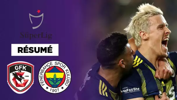 Résumé : Fenerbahçe retrouve la lumière contre Gaziantep !