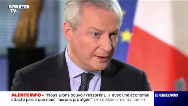 Non-reconfinement: Bruno Le Maire pense qu’Emmanuel Macron a pris "une décision courageuse et sage"