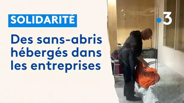 Solidarité : des sans-abris hébergés dans les entreprises