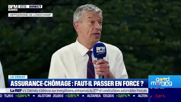 Le débat : Assurance-chômage, faut-il passer en force ?