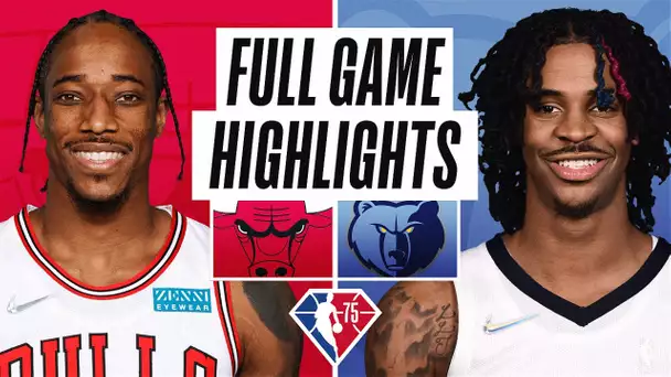 BULLS vs GRIZZLIES | FULL GAME HIGHLIGHTS | January 17, 2022