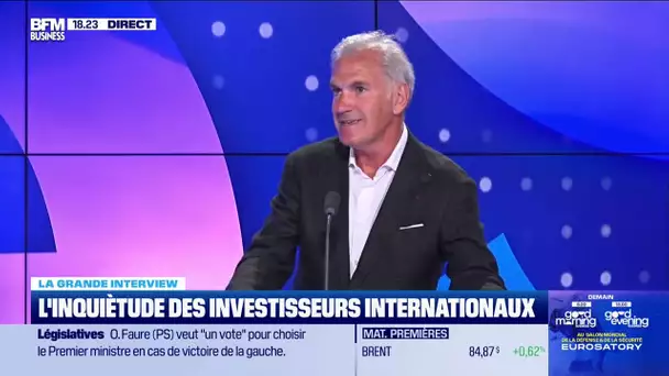 Pascal Cagni (dirigeant d'entreprise): l'inquiétude des investisseurs internationaux