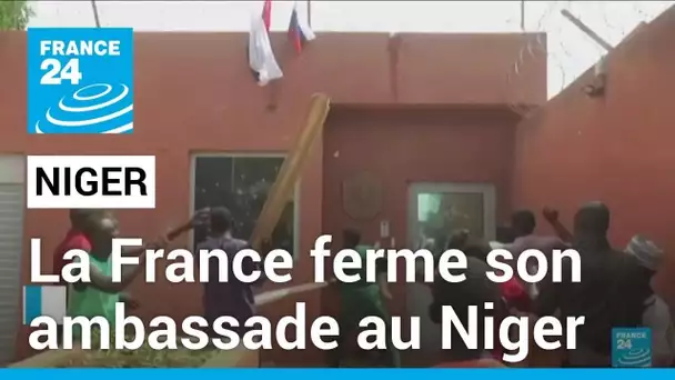 La France ferme son ambassade au Niger • FRANCE 24