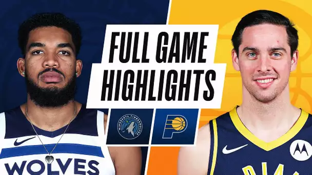 TIMBERWOLVES at PACERS | FULL GAME HIGHLIGHTS | April 7, 2021