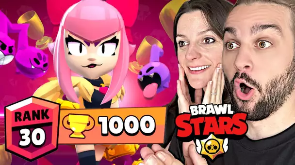 ON A RÉUSSI SUR BRAWL STARS ! ( MELODY RANG 30 )