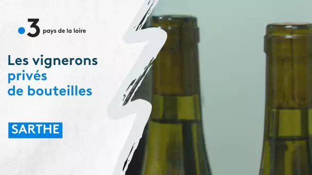 Sarthe : les vignerons privés de bouteilles