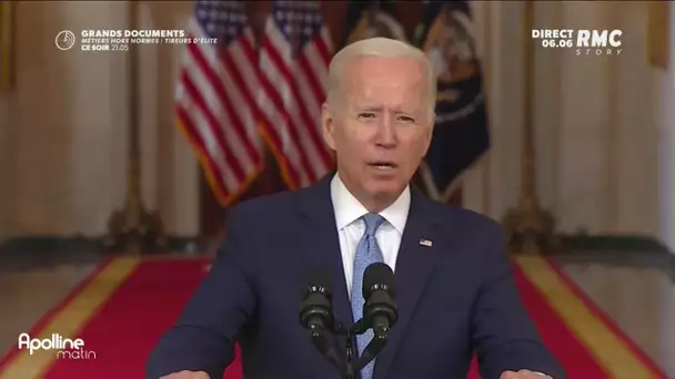 "C'est la meilleure décision": Joe Biden défend le retrait des troupes américaines d'Afghanistan