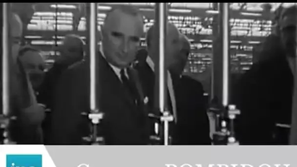 Inauguration de l'usine Simca par George Pompidou - Archive vidéo INA
