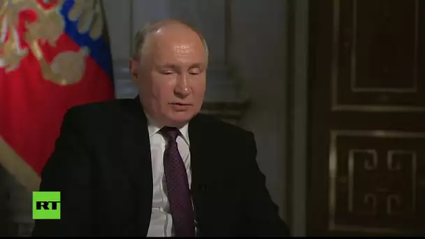 EN DIRECT : Vladimir Poutine accorde une interview à la chaîne de télévision Rossia-1