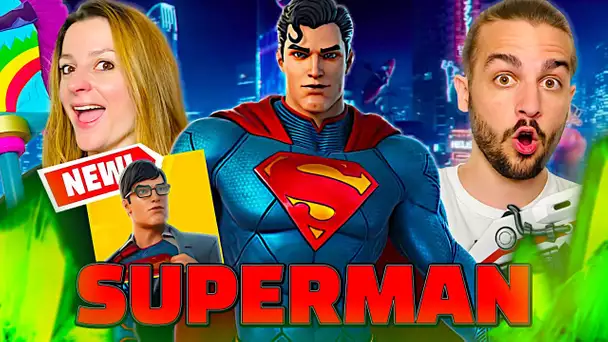 ON DEBLOQUE LE SKIN SECRET SUPERMAN ET CLARK KENT ! | FORTNITE DUO