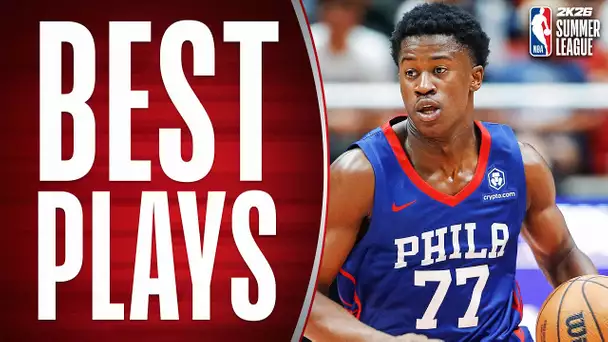 VJ Edgecombe's BEST MOMENTS Of The NBA 2K26 Summer League!