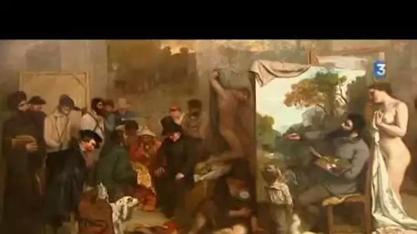 Gustave Courbet : conclusion de la restauration de l&#039;Atelier du peintre