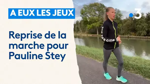 À eux les jeux : la reprise de l'entraînement de la marcheuse Pauline Stey