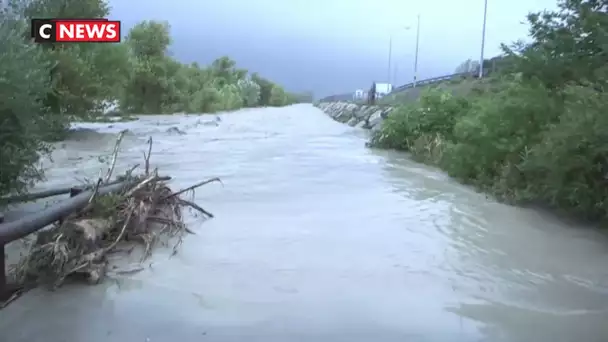 Tempête Alex : Les images des crues impressionnantes des intempéries dans la région niçoise